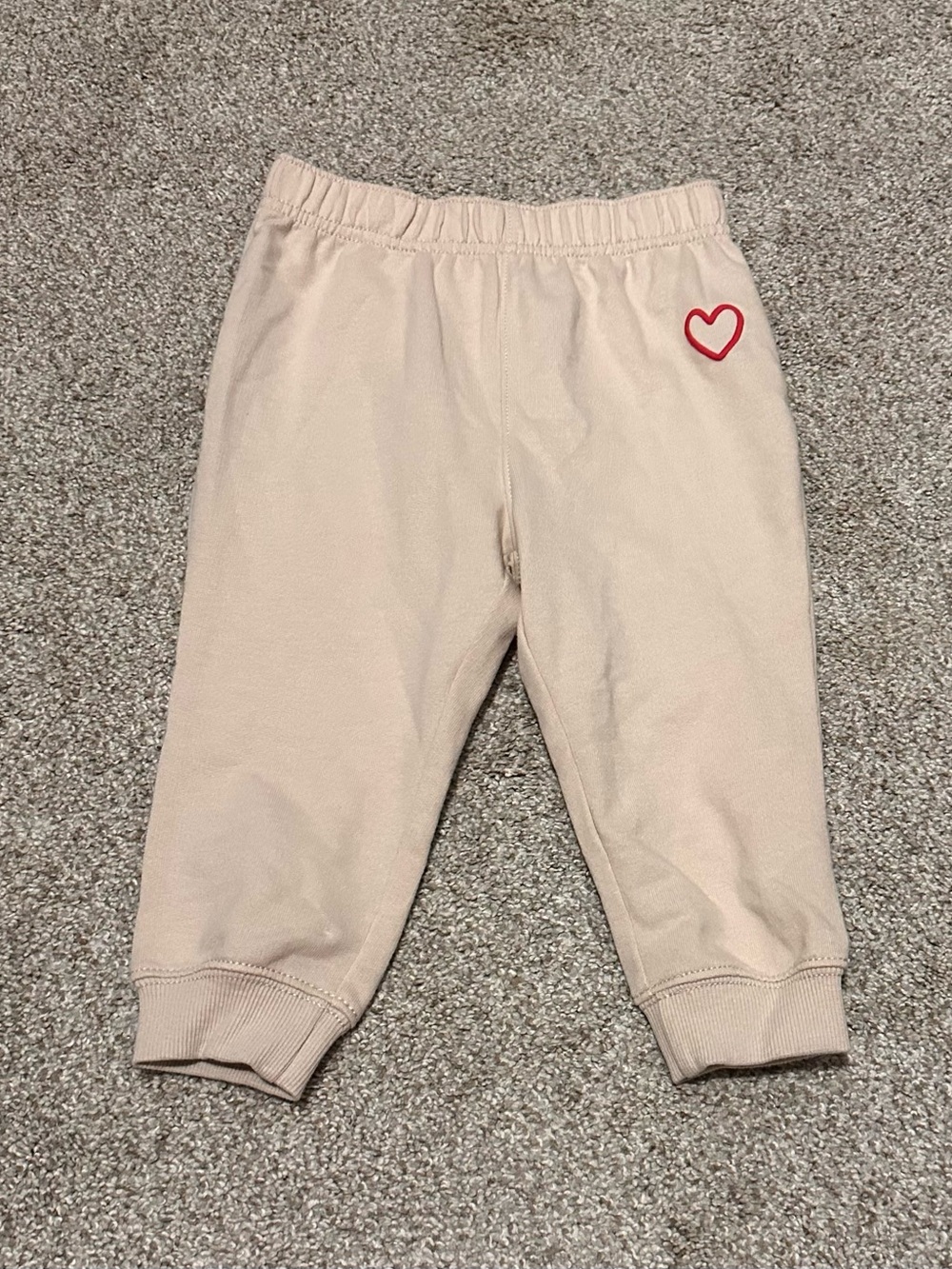 Carter's Jogger Pants with Red Heart